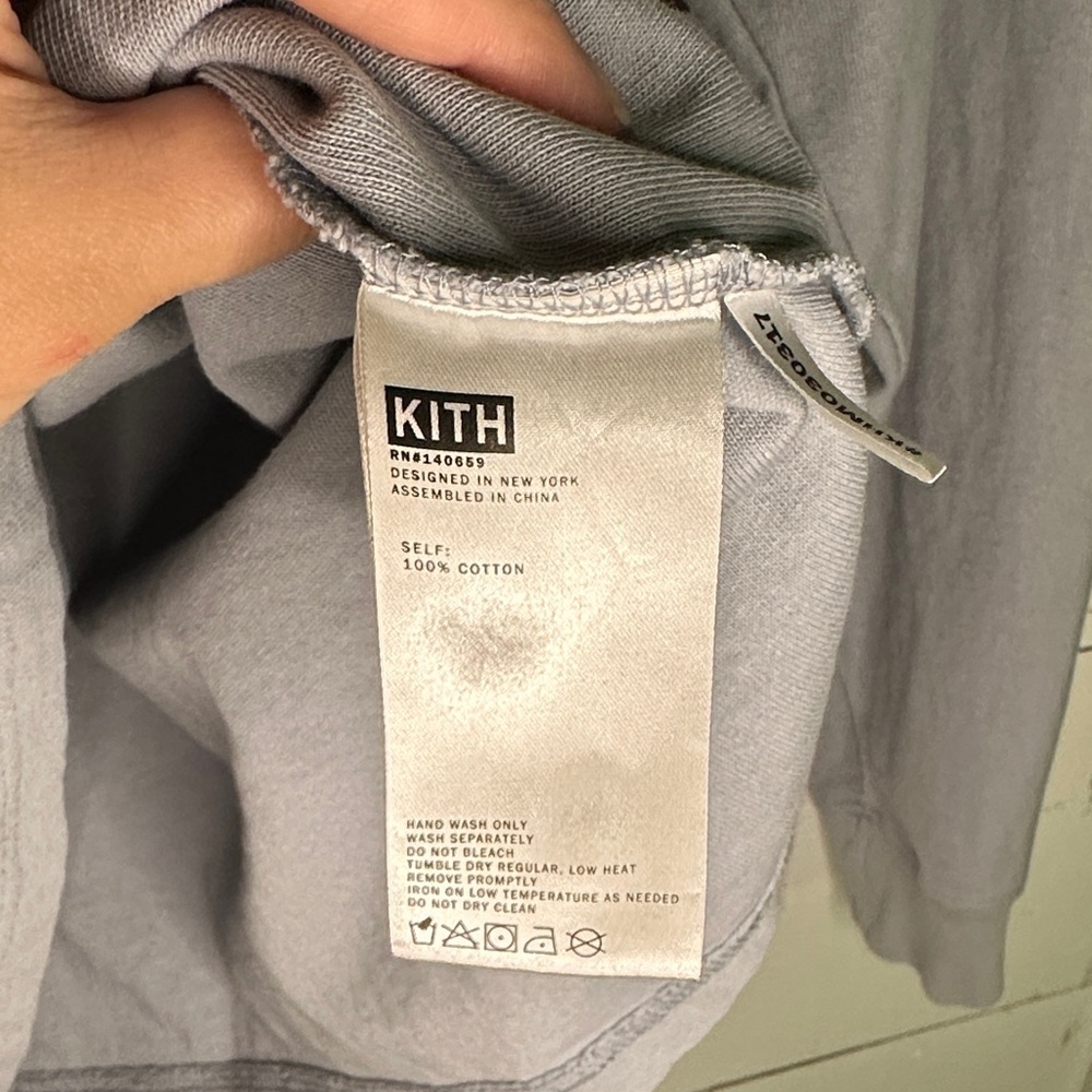 Kith Men's Long Sleeve Quinn Pocket Tee Large - Picture 7 of 9